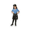 Picture of POLICEWOMAN COSTUME WITH HANDCUFFS, WALKIE-TALKIE, BATON 7-8